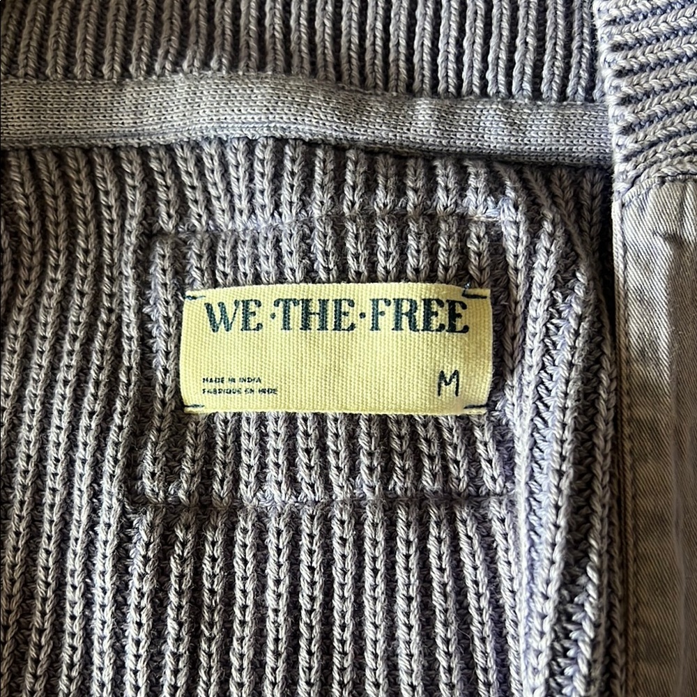 Free People Lilac Ribbed Sweater - Picture 2 of 4